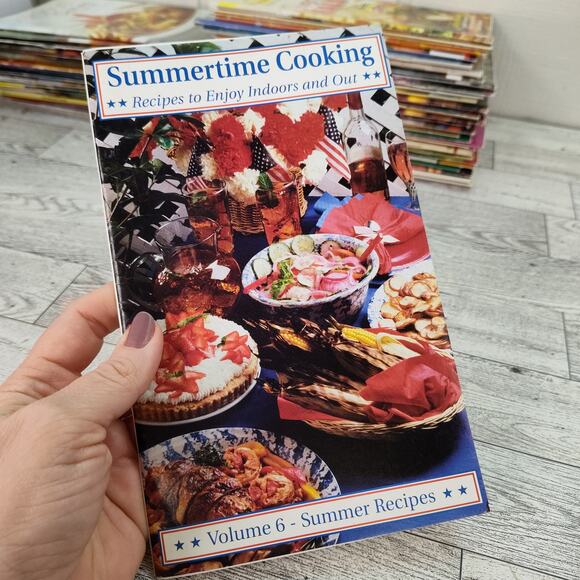 VFW Summertime Cooking‎ 2002 Volume 6 Cookbook Booklet Recipes - Picture 1 of 10
